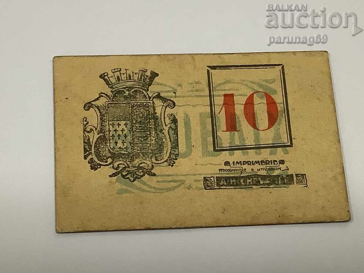 Franța 0,10 franci 1914 cu preț € 4.09 | 8.00 BGN