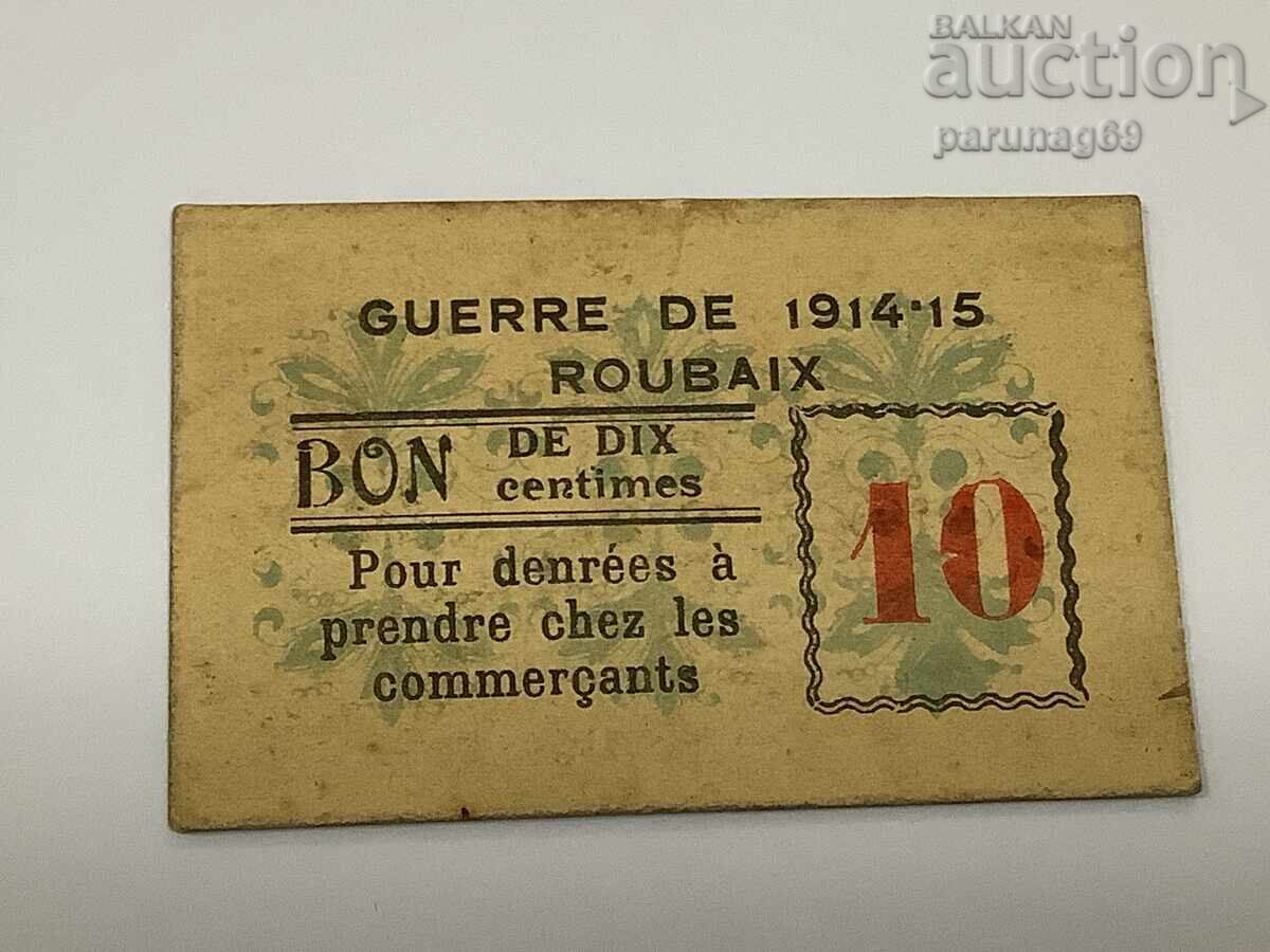 Franța 0,10 franci 1914
