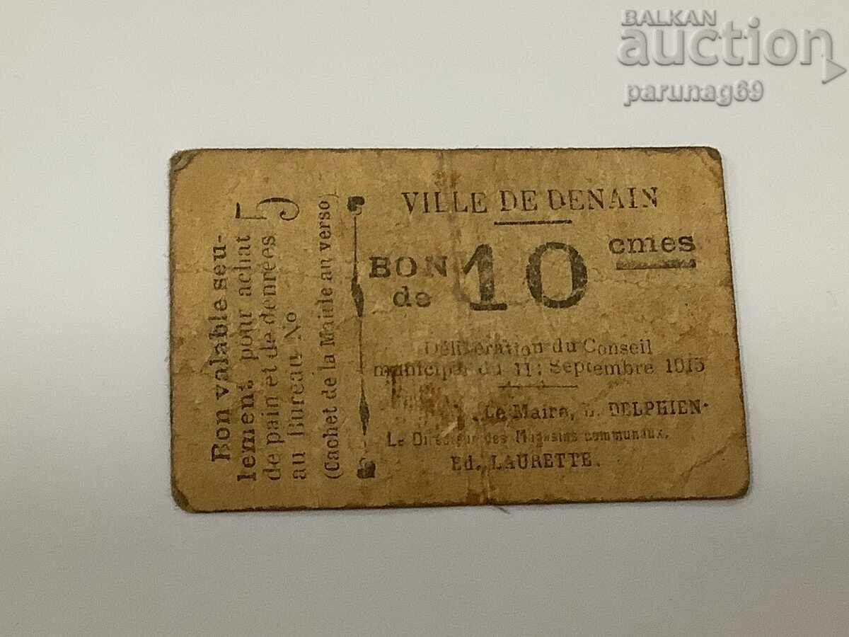 Франция 0,10 франк 1915 година