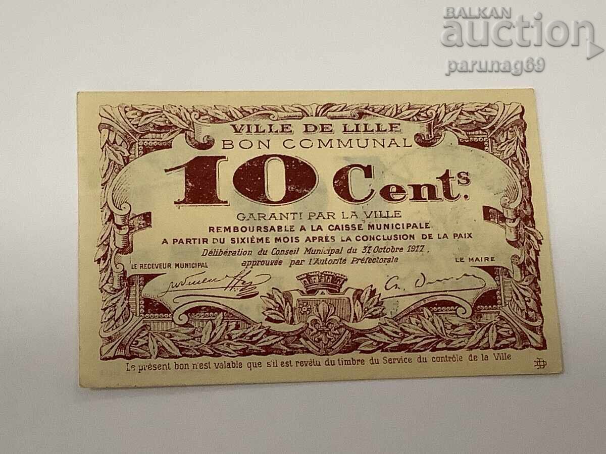 Γαλλία 0,10 φράγκα 1917 με τιμή € 4.60 | 9.00 BGN