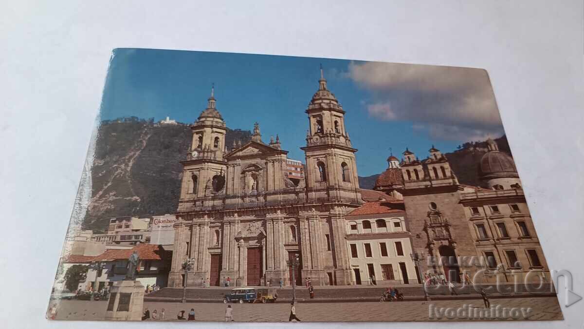 Cartolină Poștală Bogota Plaza de Bolivar Catedral Primada