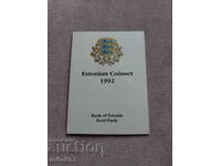 Σετ νομισμάτων 1992, Εσθονία