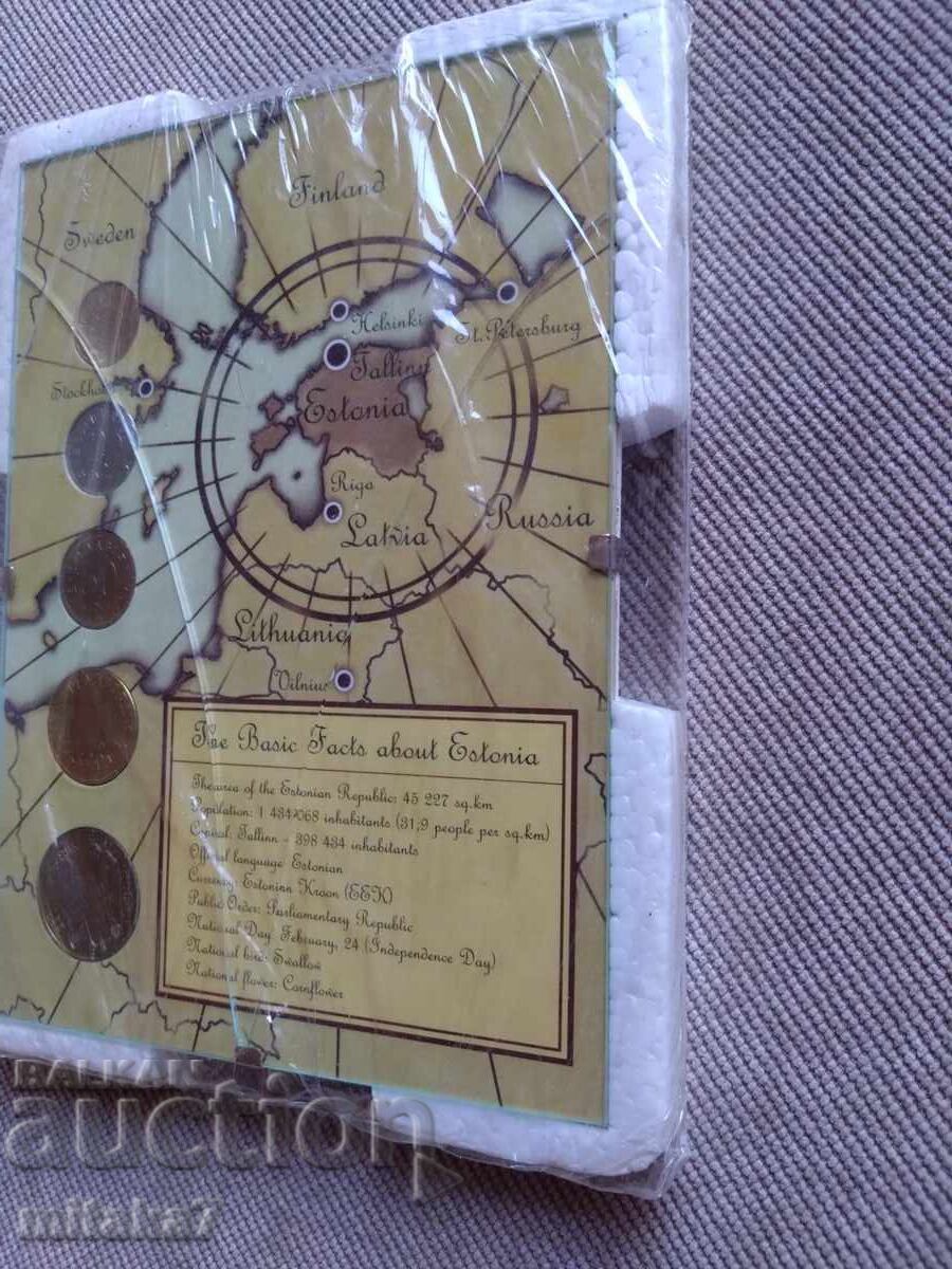 Σύνολο νομισμάτων, Εσθονία με τιμή € 9.00 | 17.60 BGN Σύνολο νομισμάτων, Εσθονία με τιμή € 9.00 | 17.60 BGN