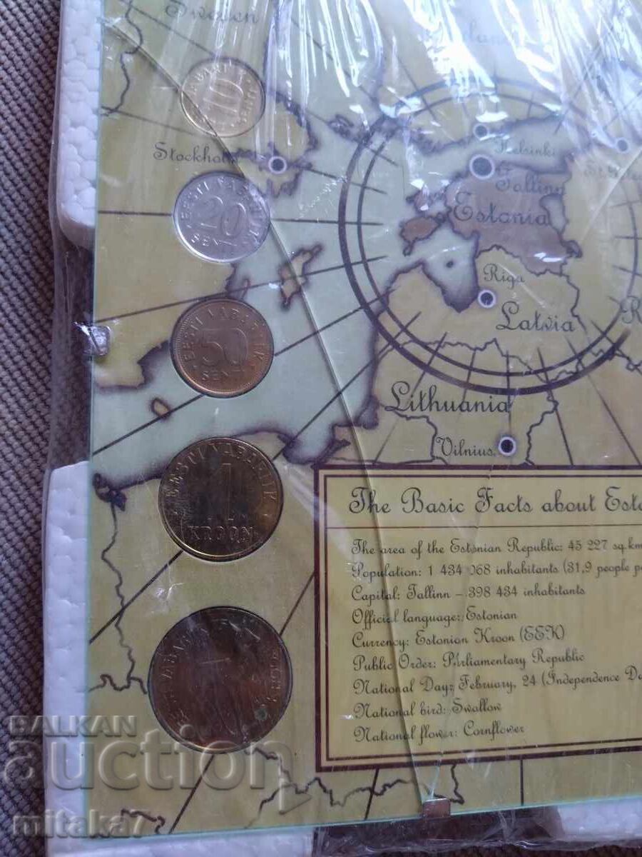 Licitație Set de monede, Estonia Licitație Set de monede, Estonia