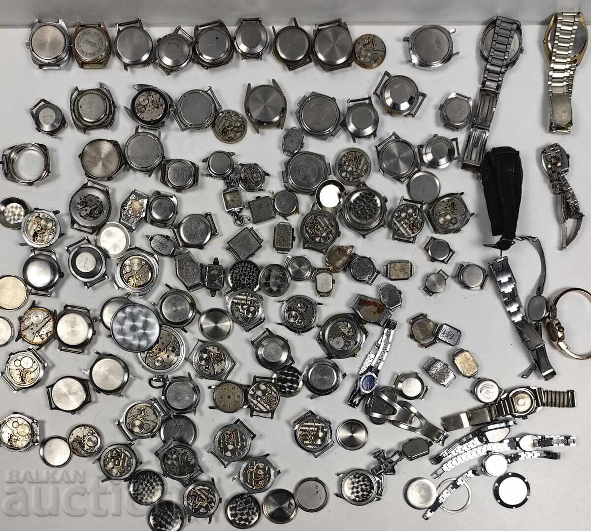 Delivery of LOT OF WATCHES FOR PARTS - MAINLY RUSSIAN