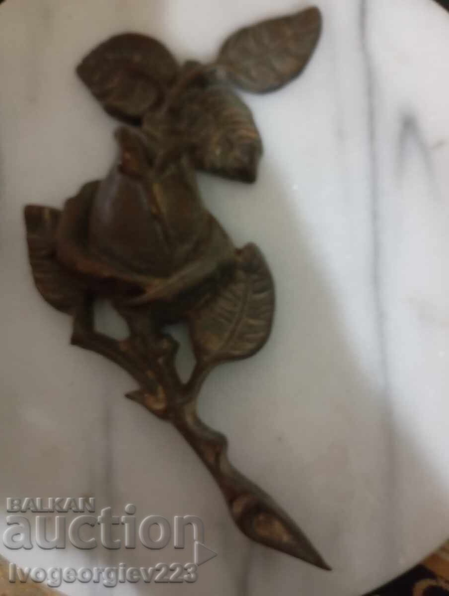 Aplicație veche trandafir