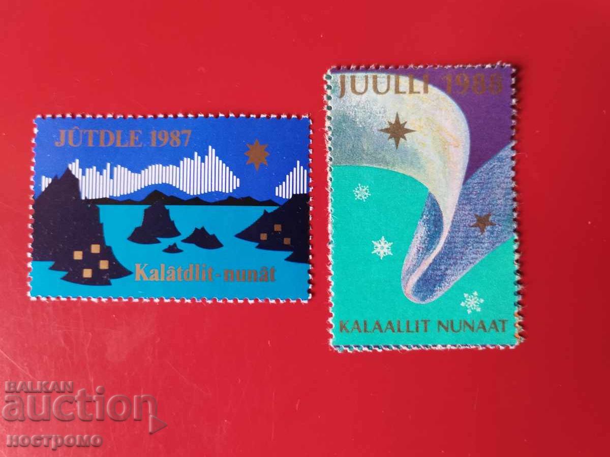 Christmas Greeting Stamps Greenland MNH - A 6180