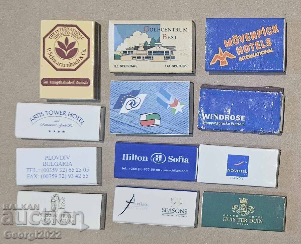 Licitație Colecție de chibrituri 28 bucăți Licitație Colecție de chibrituri 28 bucăți