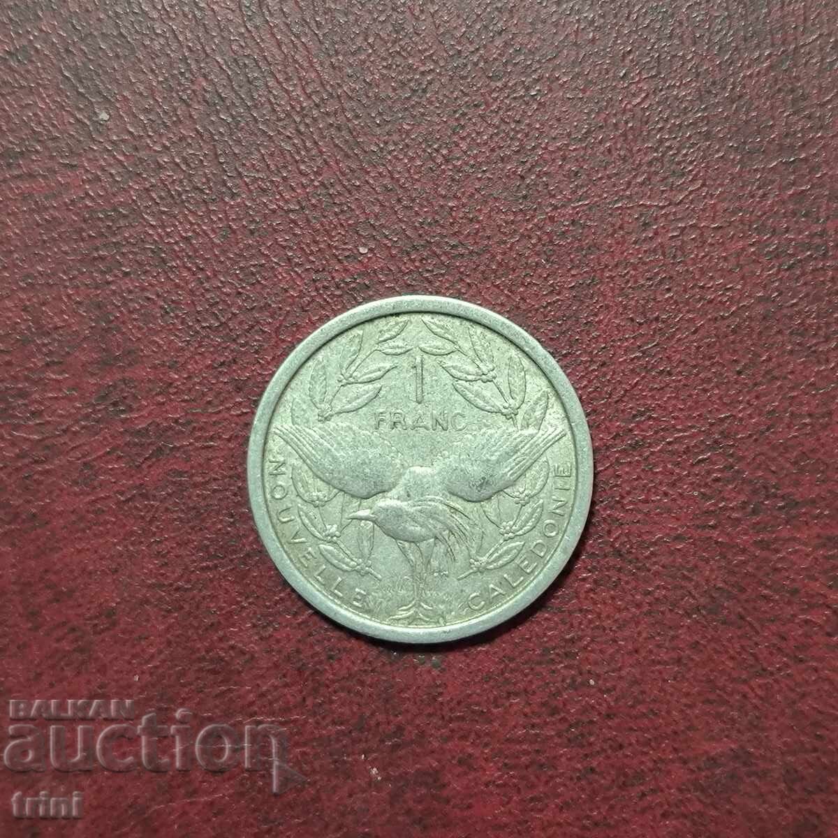 Нова Каледония 1 франк 1949 г.