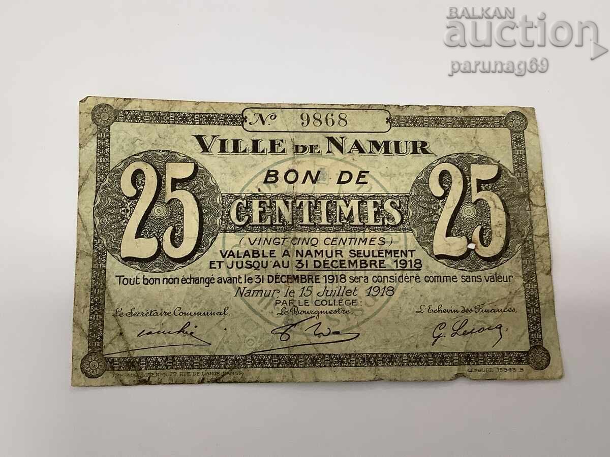 Belgia 0,25 cenți 1918 Belgia 0,25 cenți 1918