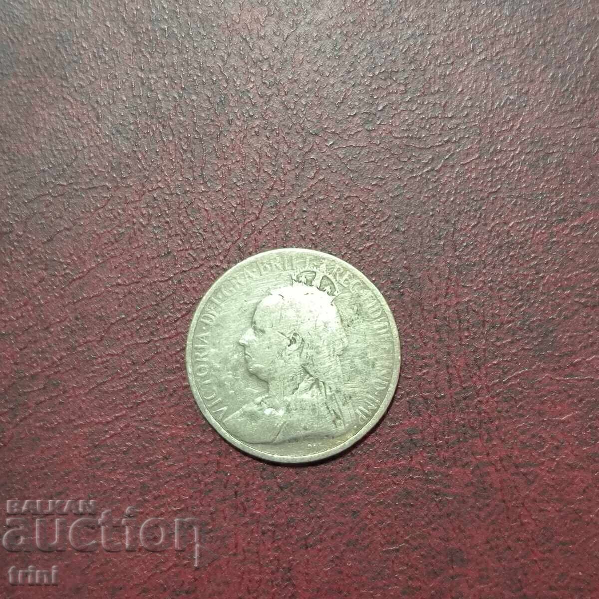 Cyprus 4½ Piastres 1901 Queen Victoria with price € 30.68 | 60.00 BGN