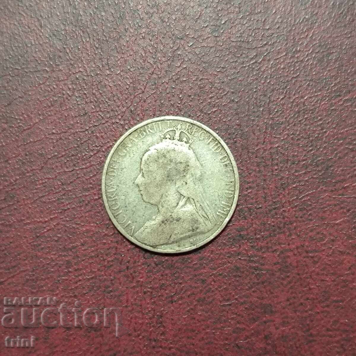 Cyprus 4½ Piastres 1901 Queen Victoria with price € 30.68 | 60.00 BGN