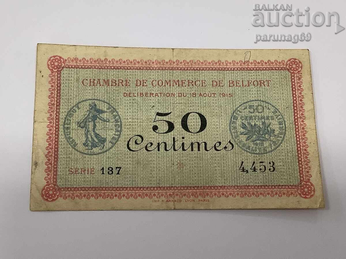 Франция 0,25 франк 1915 година