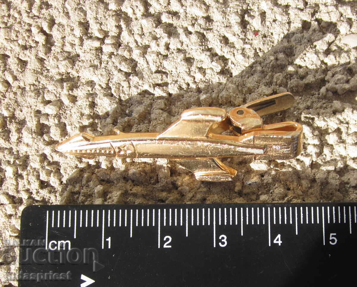 космос космическа щипка за вратовръзка с ракета маркирана - 5