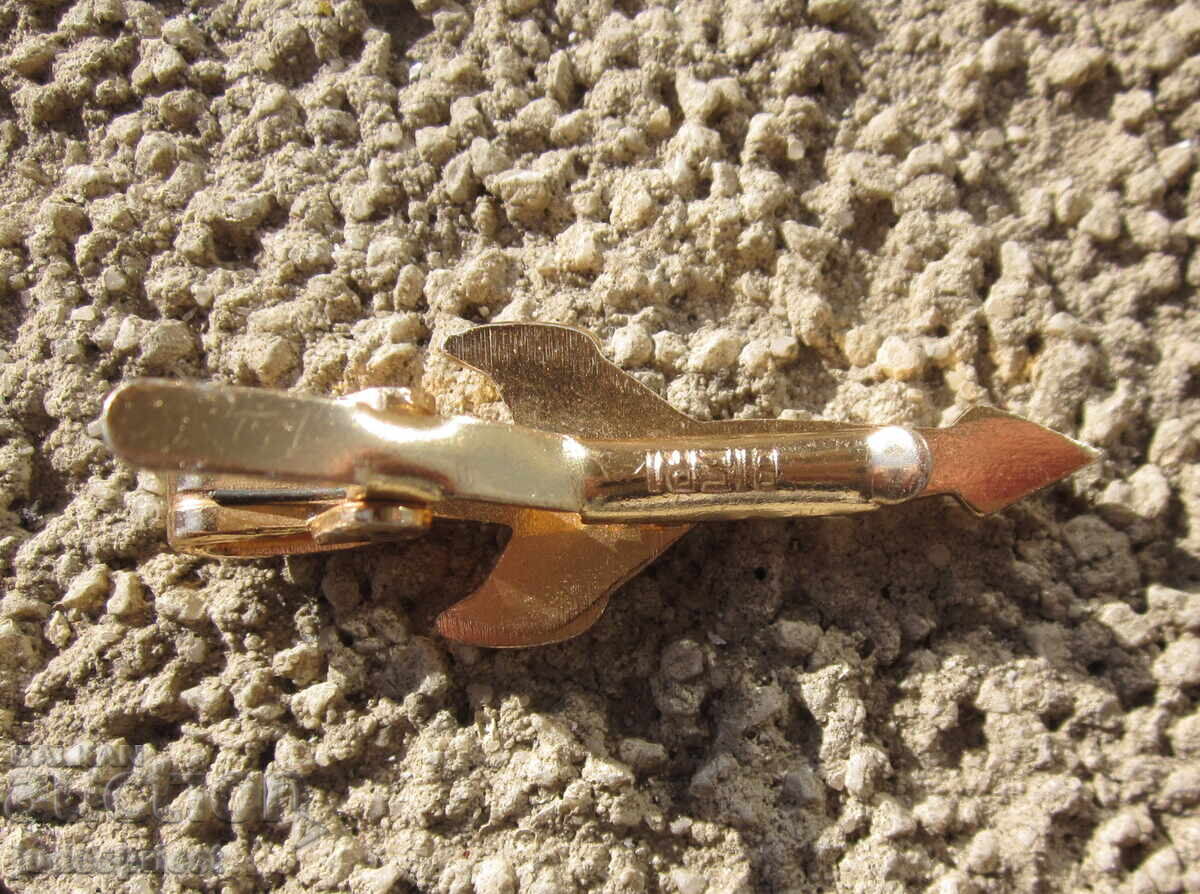 космос космическа щипка за вратовръзка с ракета маркирана - 6