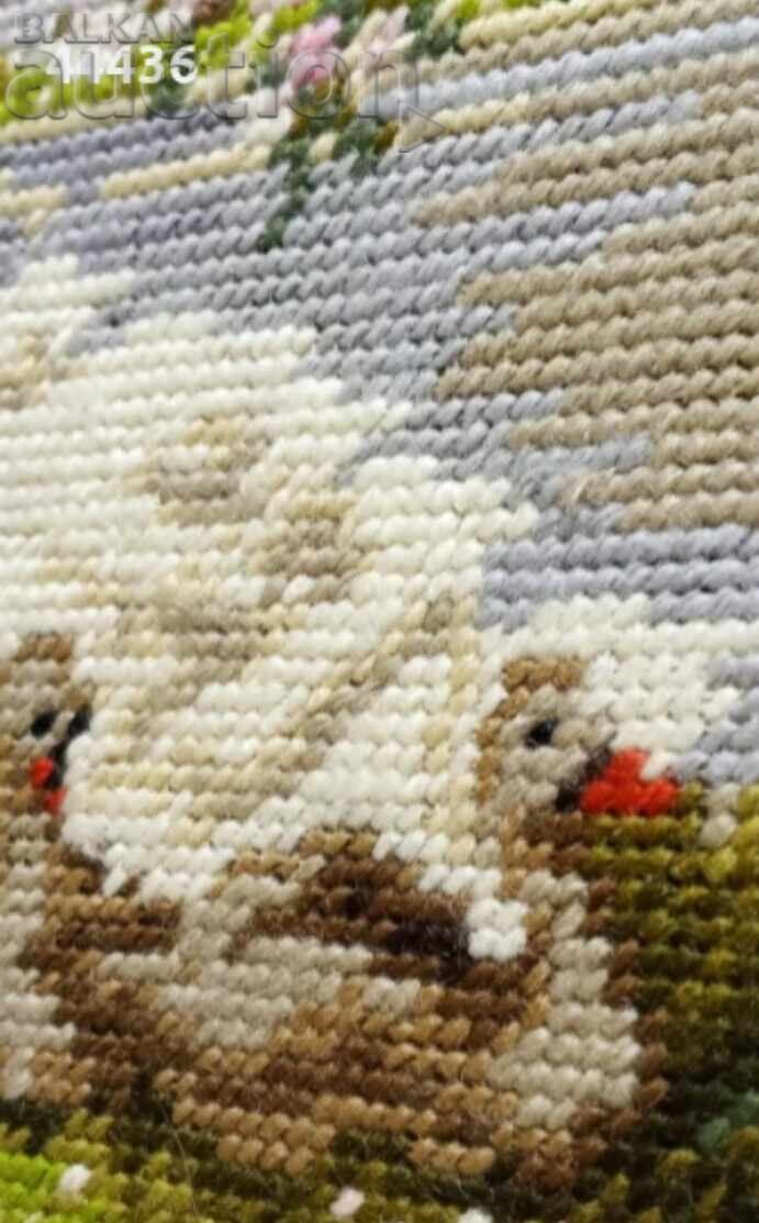 Licitație Goblen în ramă 45 x 45 cm