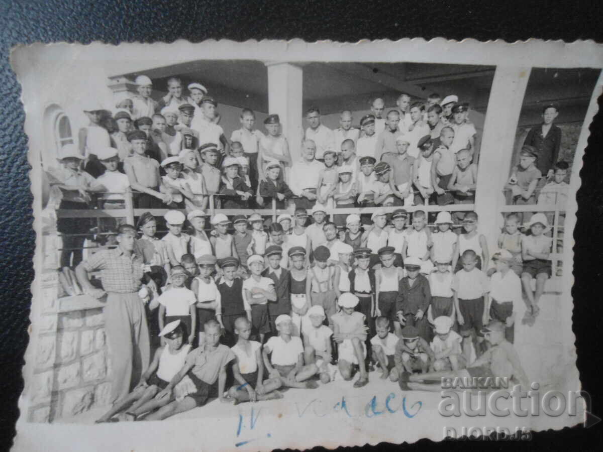 Old photo, Varna, Holiday resort, 1937