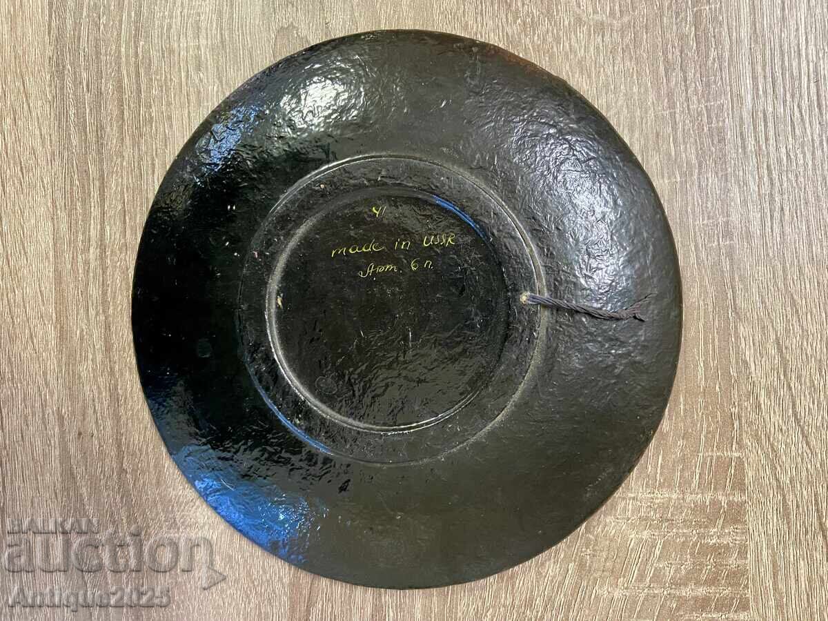 Auction Vintage decorative panel "Petrikovka painting", USSR Auction Vintage decorative panel "Petrikovka painting", USSR