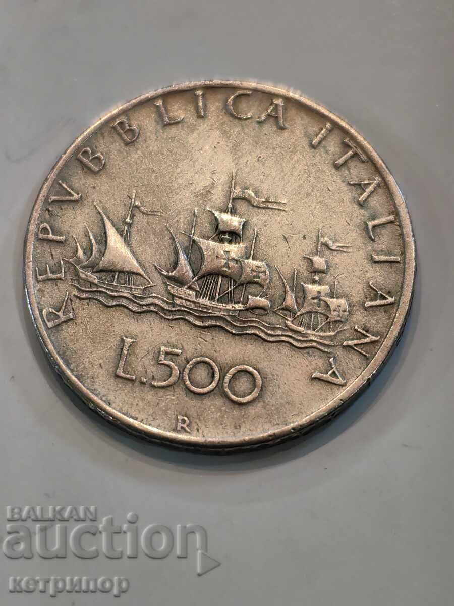 Ιταλία 500 λιρών 1961 ασημένιο Ιταλία 500 λιρών 1961 ασημένιο