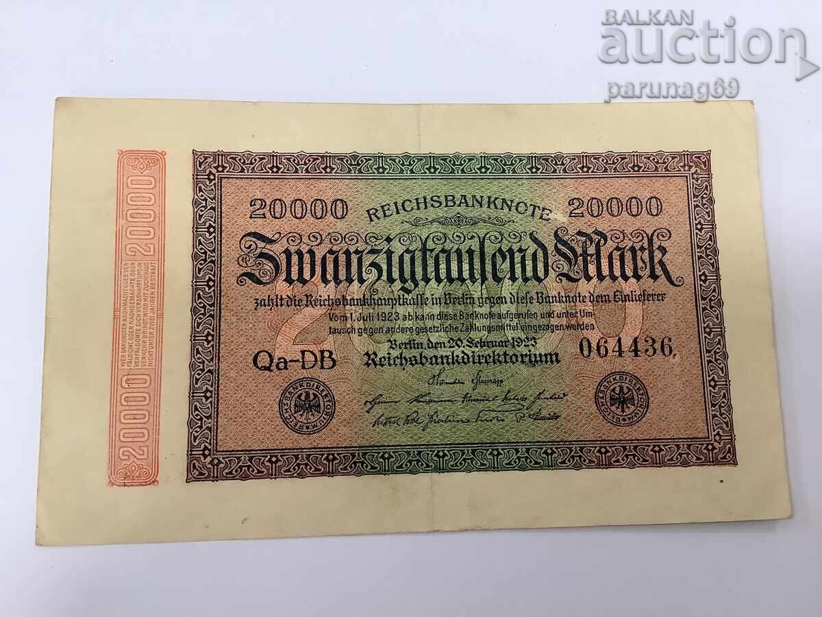 Germania 20000 mărci 1923