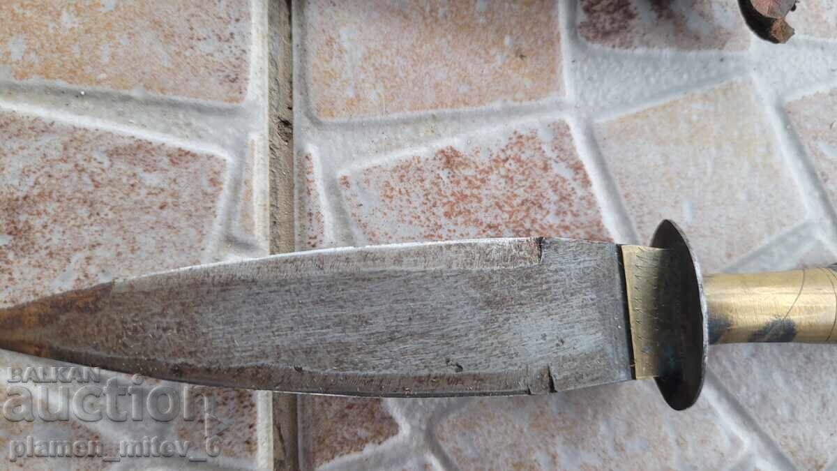 Нож, кама, кинжал. персиска кама от 19-ти век - 5