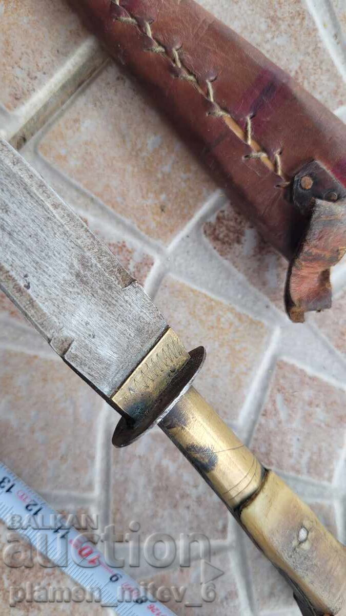 Нож, кама, кинжал. персиска кама от 19-ти век - 6