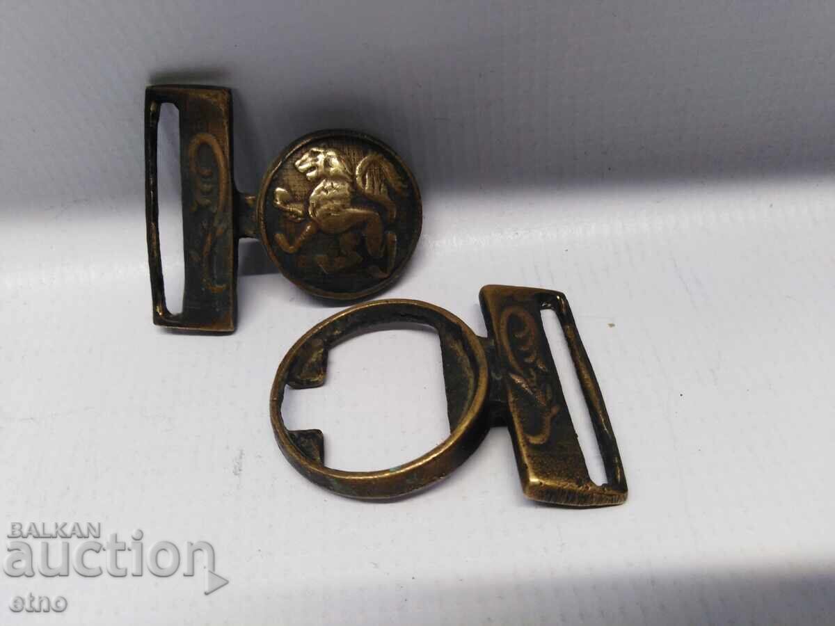 Аукцион СТАРА БРОНЗОВА ТОКА ЗА КОЛАН С ЛЪВ,ЛЪЧЕ