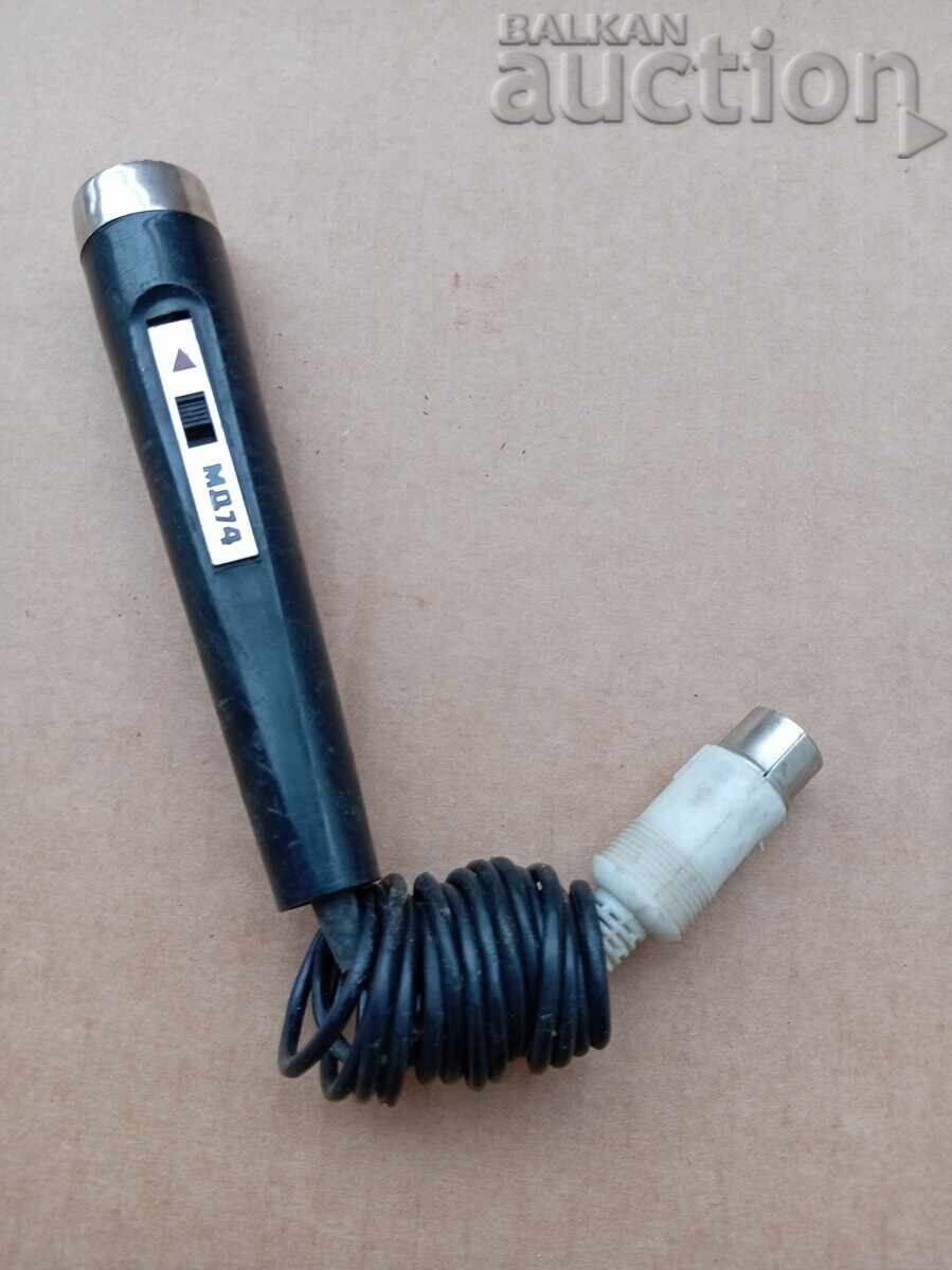 ретро винтидж микрофон МД74 made in Bulgeria 70те с цена € 10.74 | 21.01 лв. ретро винтидж микрофон МД74 made in Bulgeria 70те с цена € 10.74 | 21.01 лв.