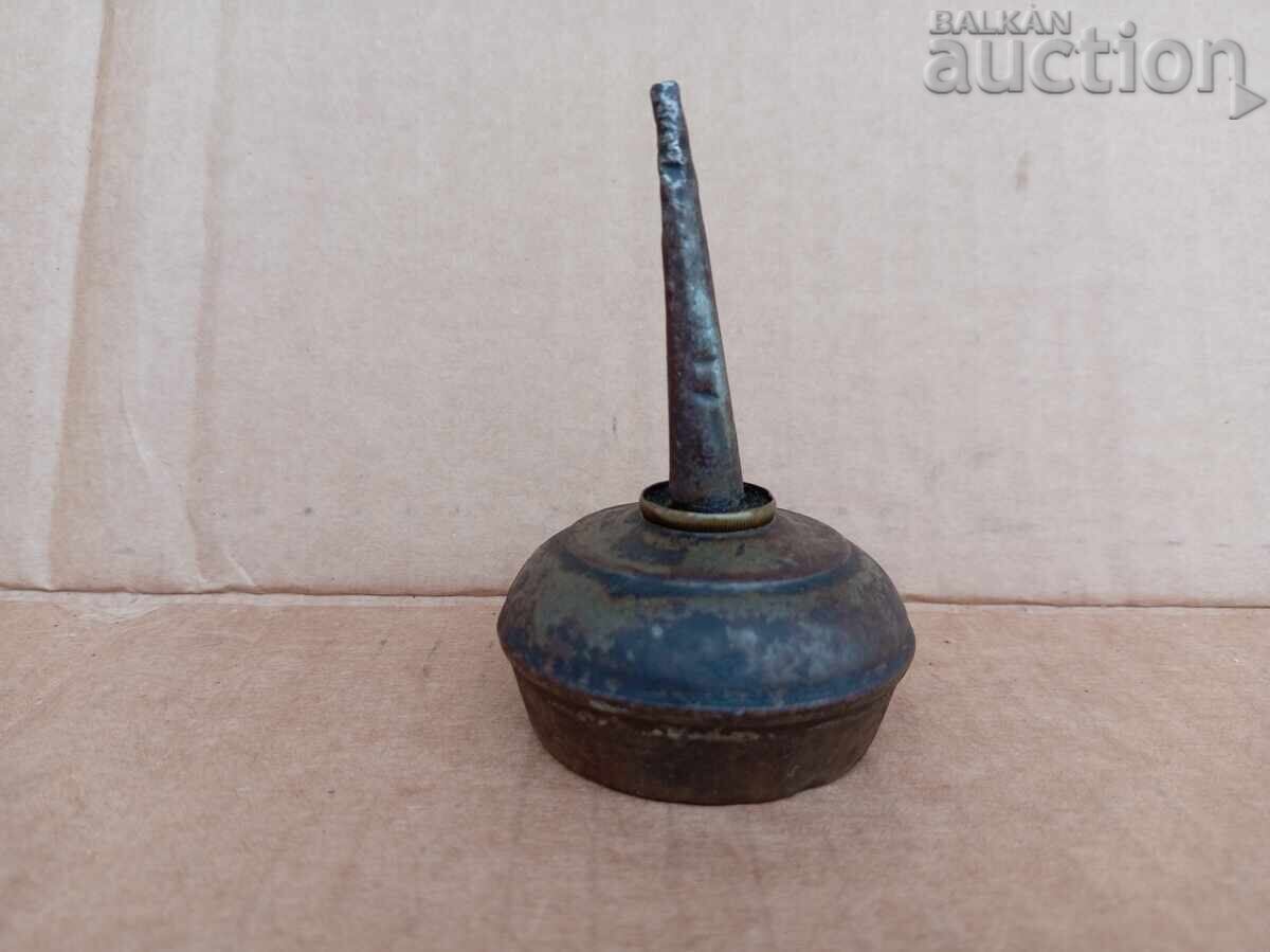 Antique Primitive Oil Lamp