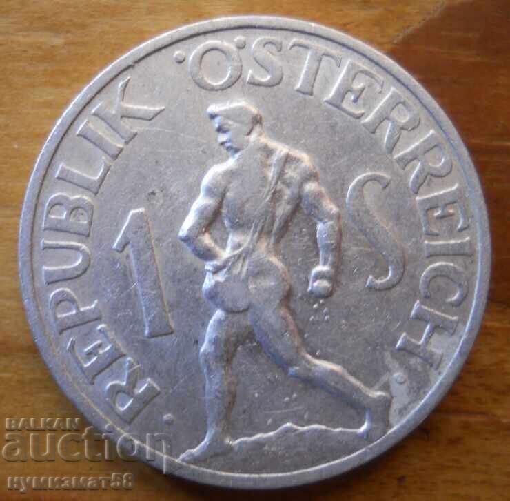 1 șiling 1952 - Austria