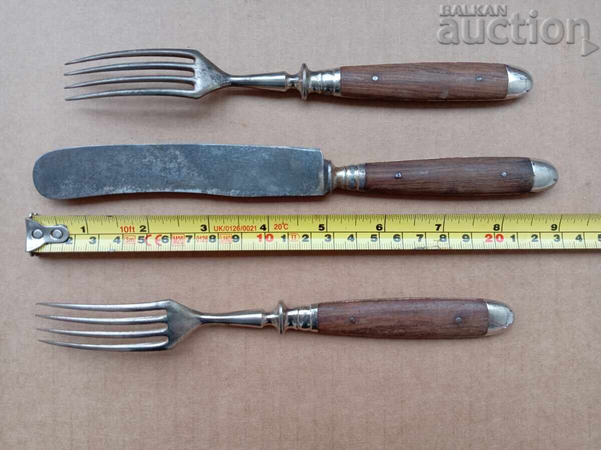 старинни прибори SOLINGEN СОЛИНГЕН вилица нож - 5 старинни прибори SOLINGEN СОЛИНГЕН вилица нож - 5