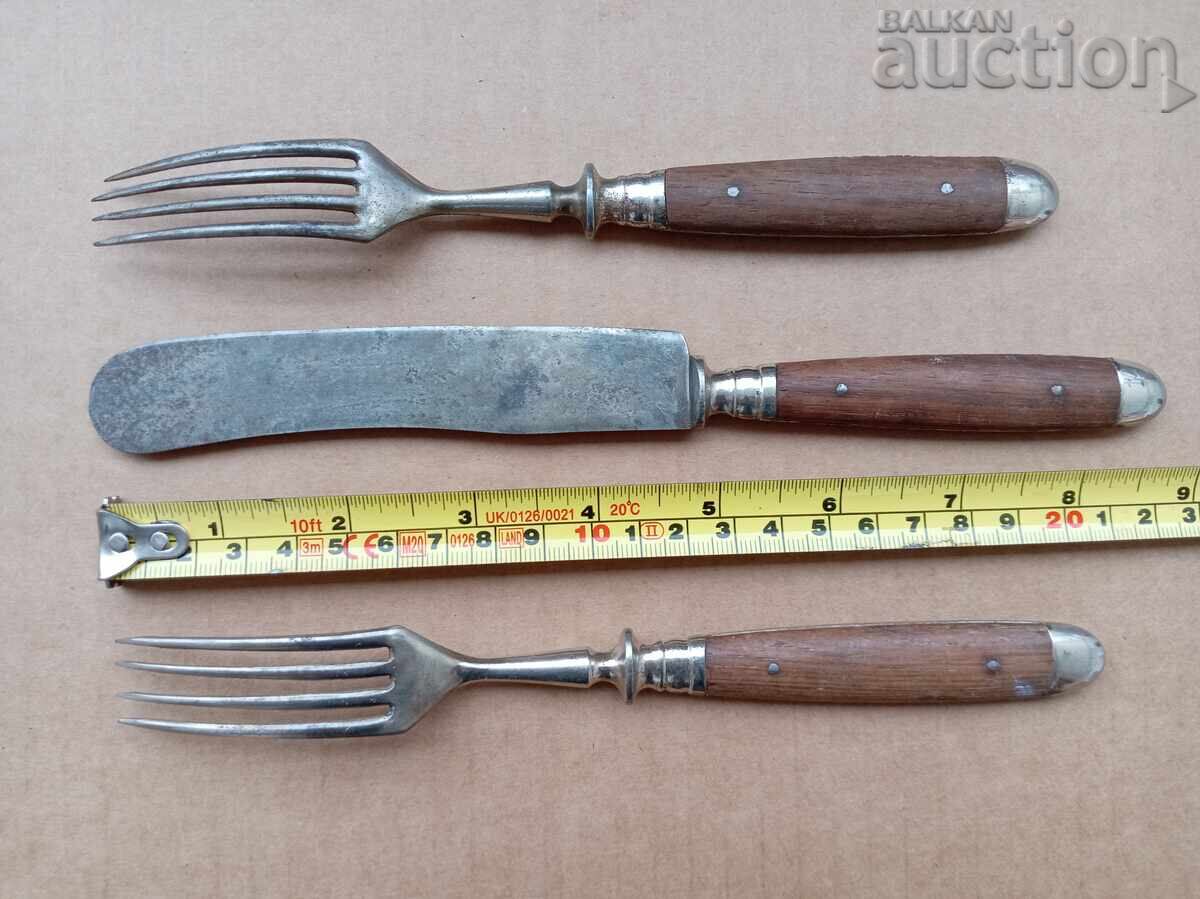 Antique SOLINGEN SOLINGEN cutlery fork knife - 5