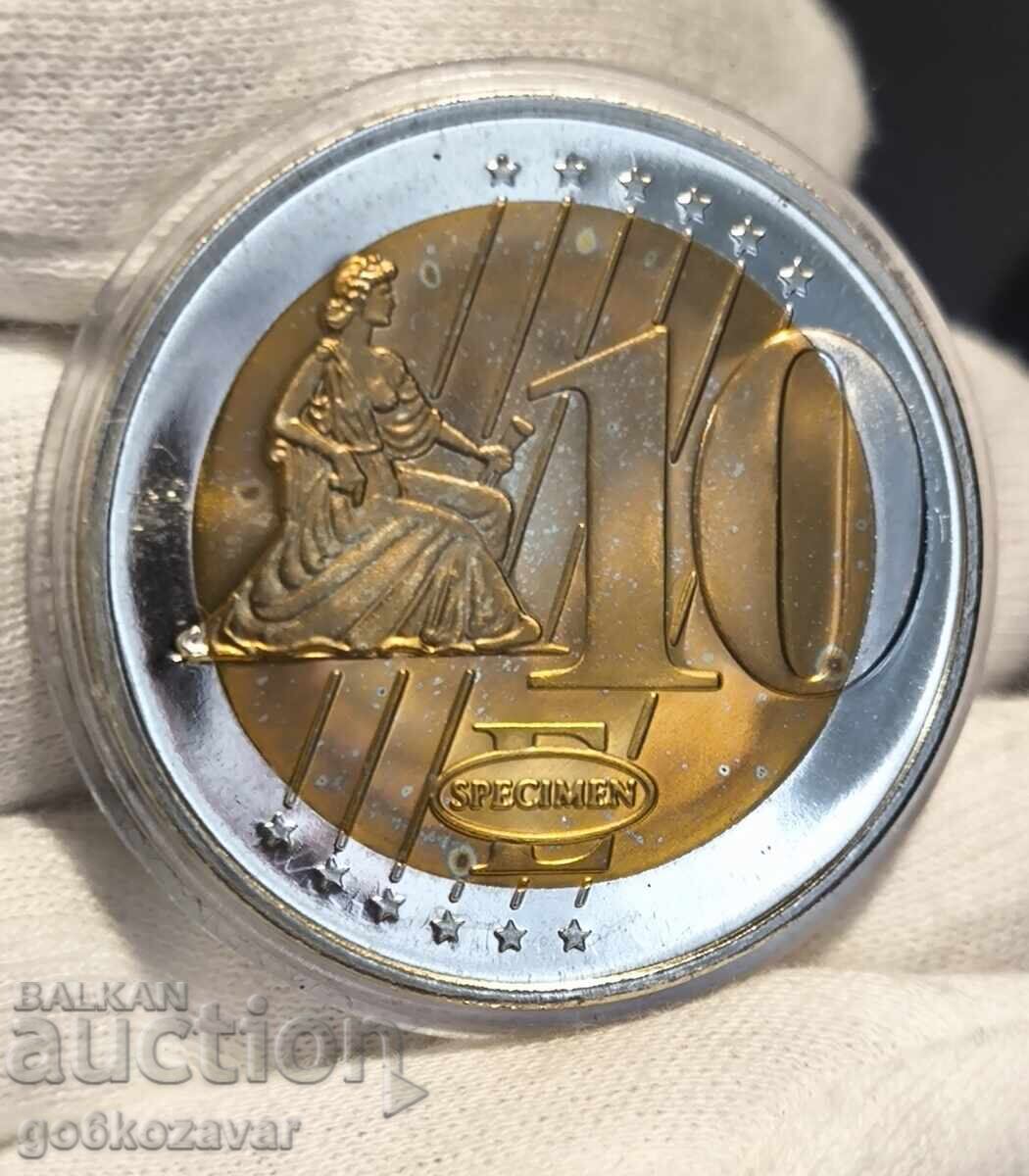 Βατικανό 10 ευρώ 2006 Έτος Δοκιμαστικό νόμισμα! UNC Βατικανό 10 ευρώ 2006 Έτος Δοκιμαστικό νόμισμα! UNC