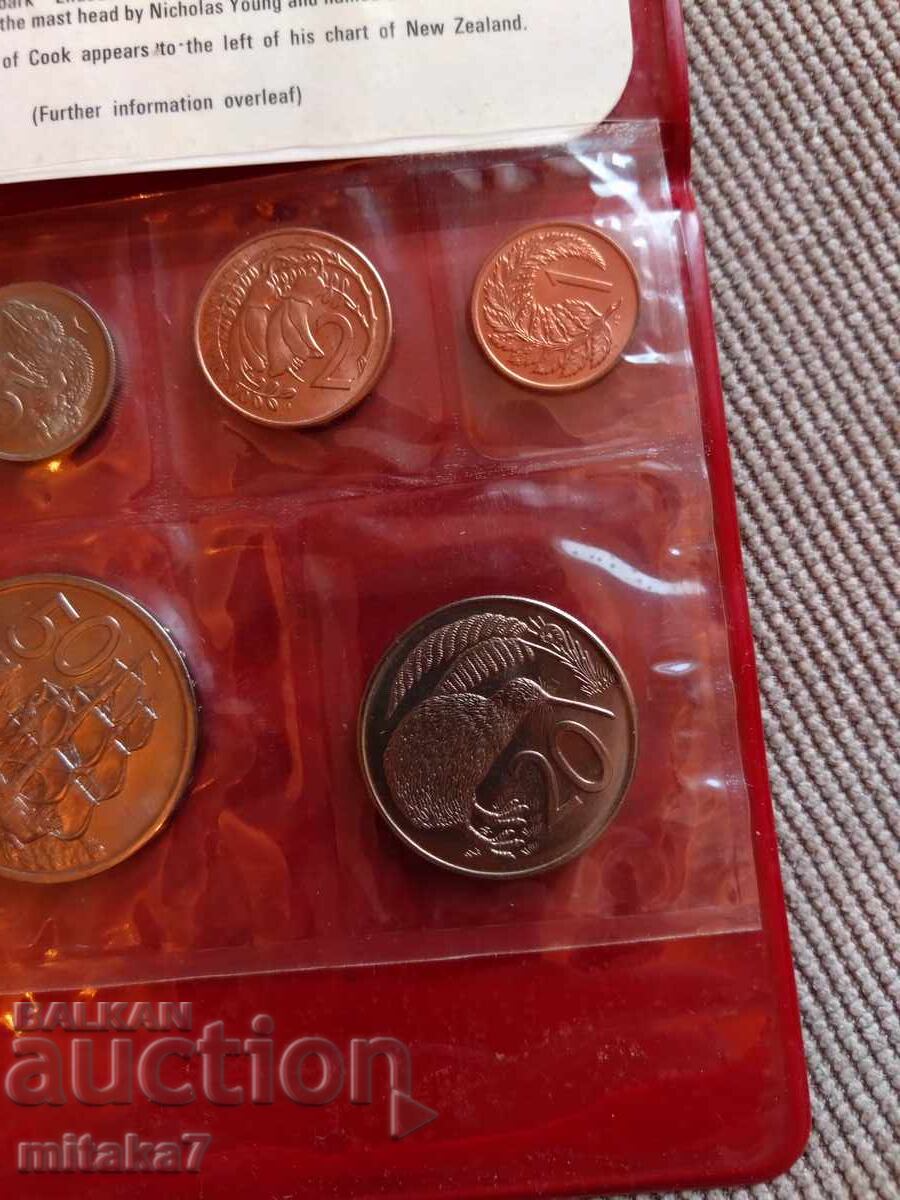 Livrarea Set monede 1969, Noua Zeelandă Livrarea Set monede 1969, Noua Zeelandă