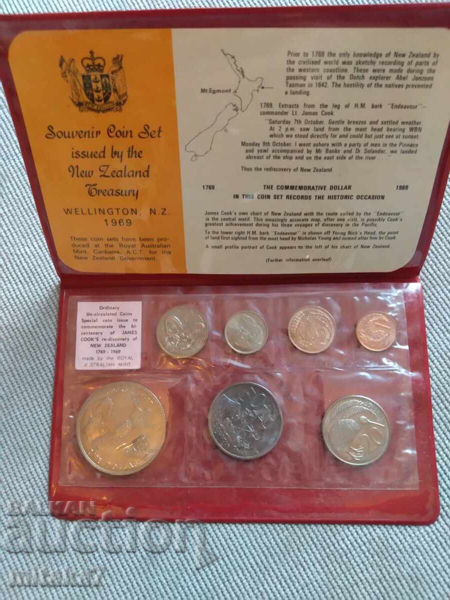 Set monede 1969, Noua Zeelandă Set monede 1969, Noua Zeelandă