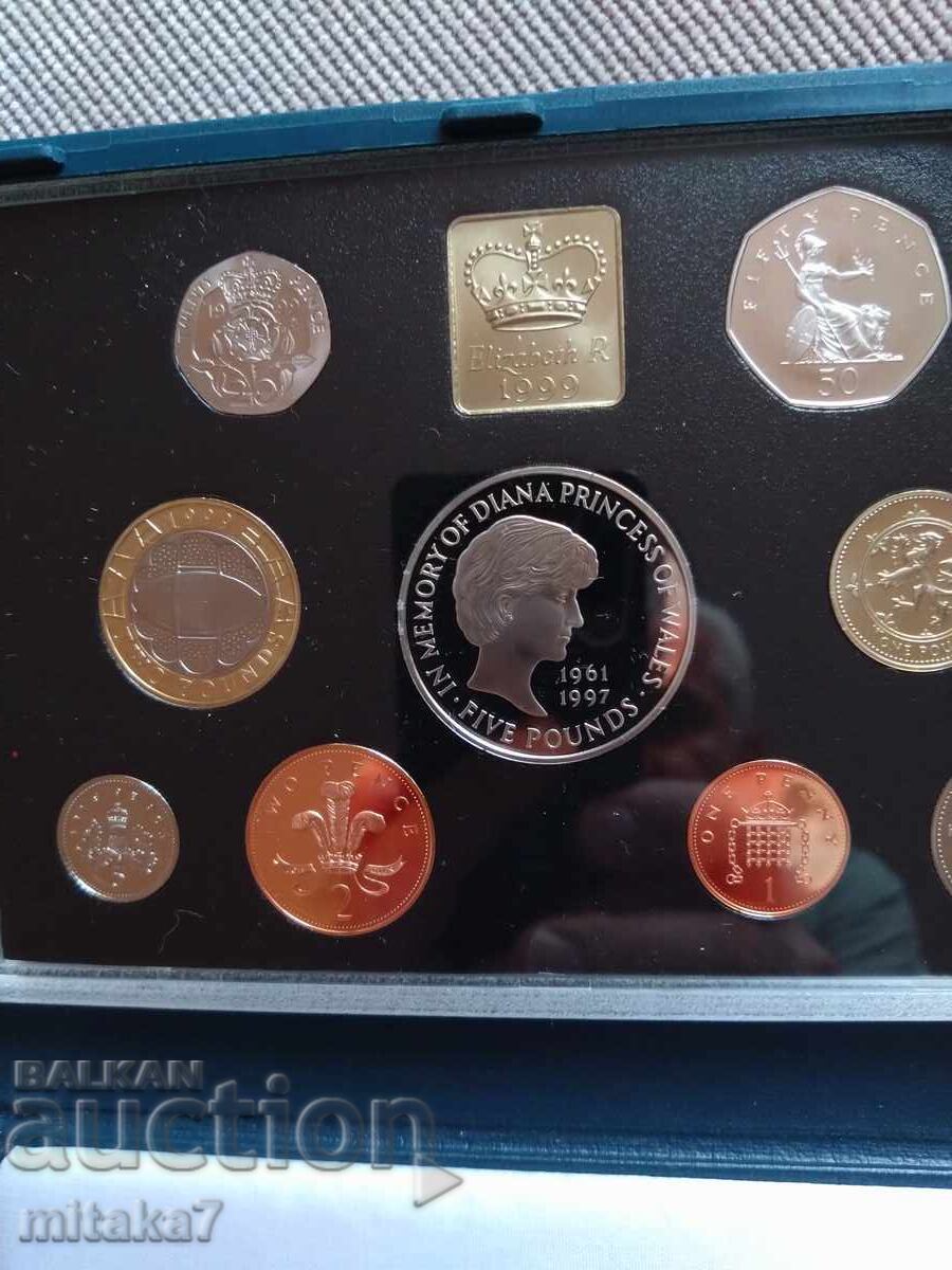 Σετ νομισμάτων 1999, Ηνωμένο Βασίλειο με τιμή € 36.81 | 71.99 BGN
