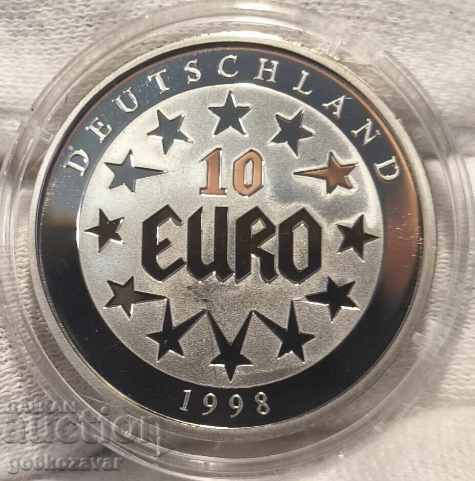 Germany 10 Euro 1998 Proof ! UNC ! Germany 10 Euro 1998 Proof ! UNC !