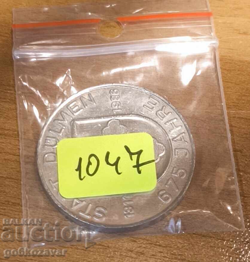 Аукцион възпоменателен медал / жетон за Деня на Св. Патрик 1986г Аукцион възпоменателен медал / жетон за Деня на Св. Патрик 1986г