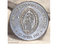 Αναμνηστικό μετάλλιο / μάρκα για την Ημέρα του Αγίου Πατρικίου 1986
