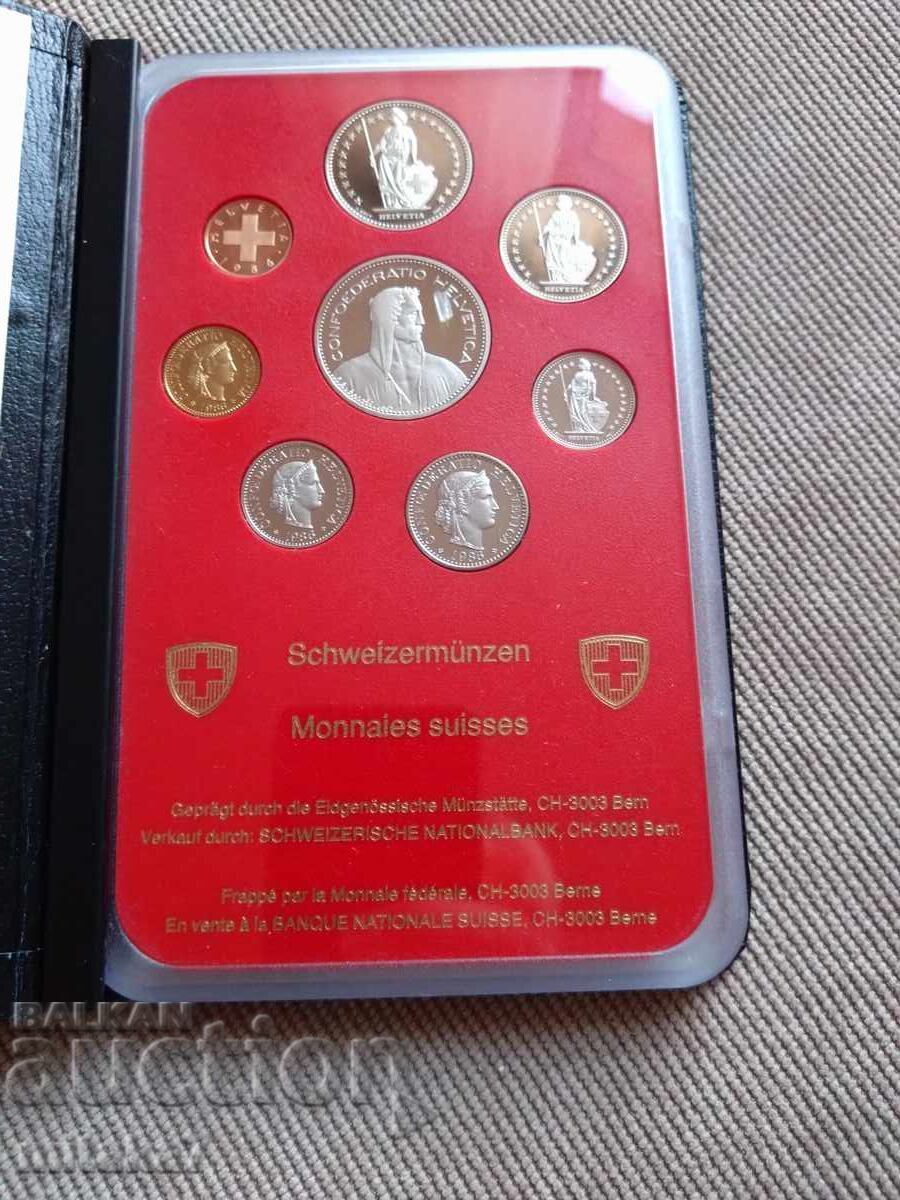 Σετ νομισμάτων 1986, Ελβετία με τιμή € 42.00 | 82.15 BGN