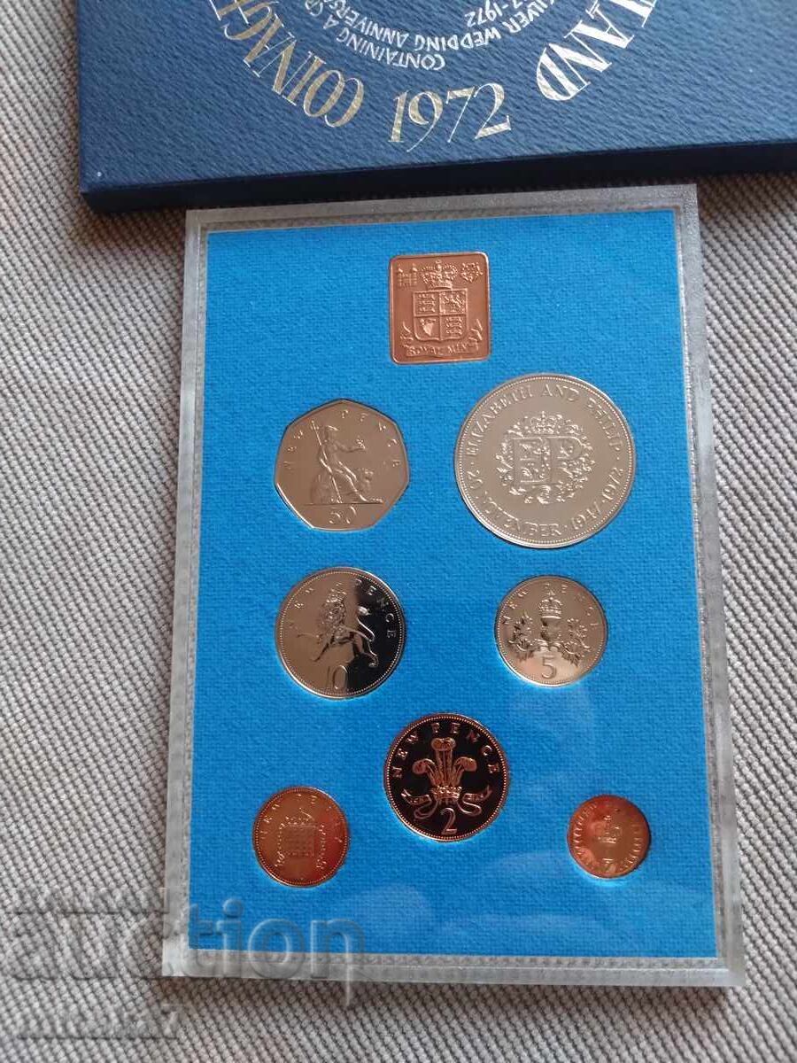 Set of coins 1972, Great Britain - 5