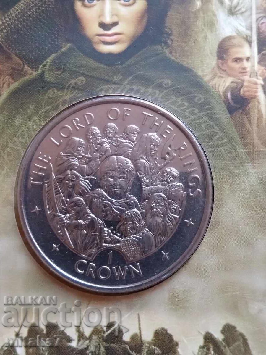 Licitație 1 coroană 2003, Insula Man Licitație 1 coroană 2003, Insula Man