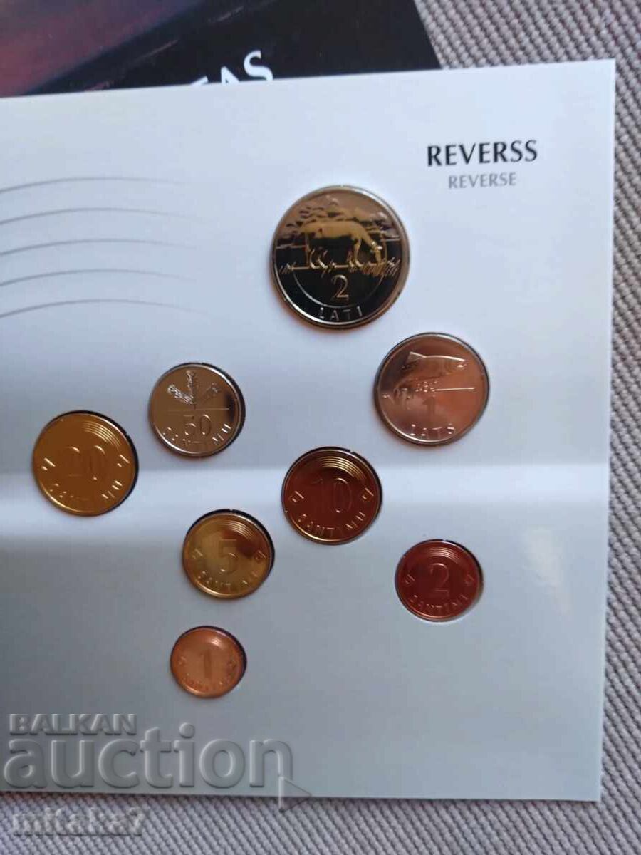 Σετ νομισμάτων, Λετονία με τιμή € 21.47 | 41.99 BGN