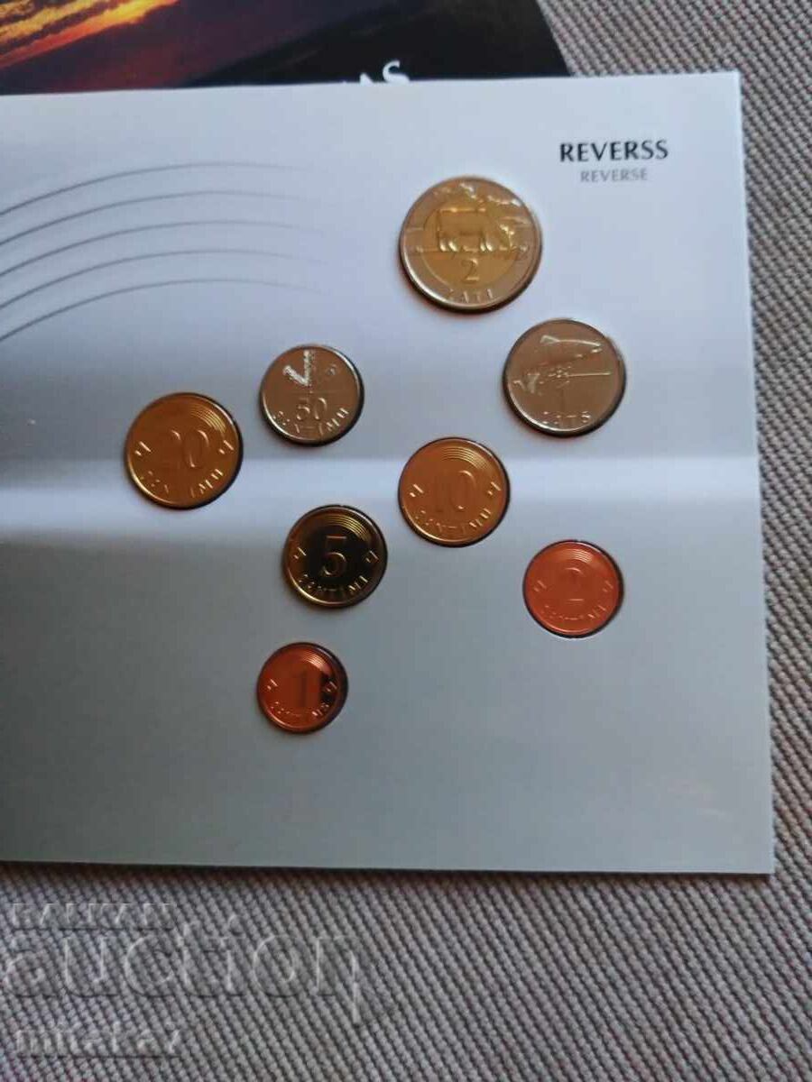 Δημοπρασία Σετ νομισμάτων, Λετονία