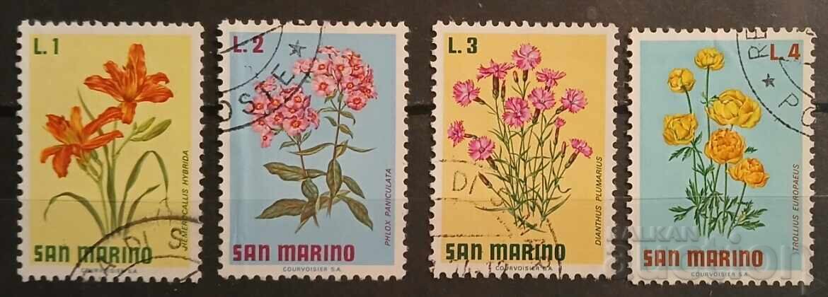 San Marino 1971 Floră/Flori