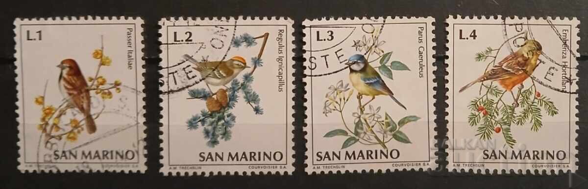 Σαν Μαρίνο 1972 Φαύνα/Πουλιά