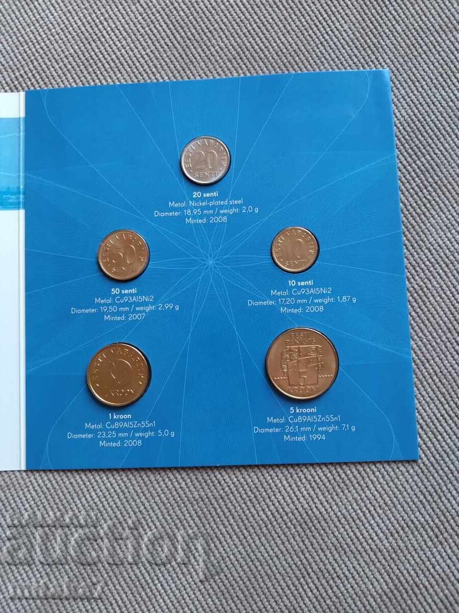 Delivery of Set of coins, Estonia Delivery of Set of coins, Estonia