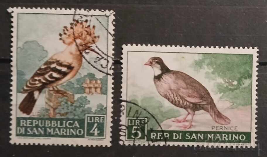 Сан Марино 1960 Фауна/Птици Сан Марино 1960 Фауна/Птици