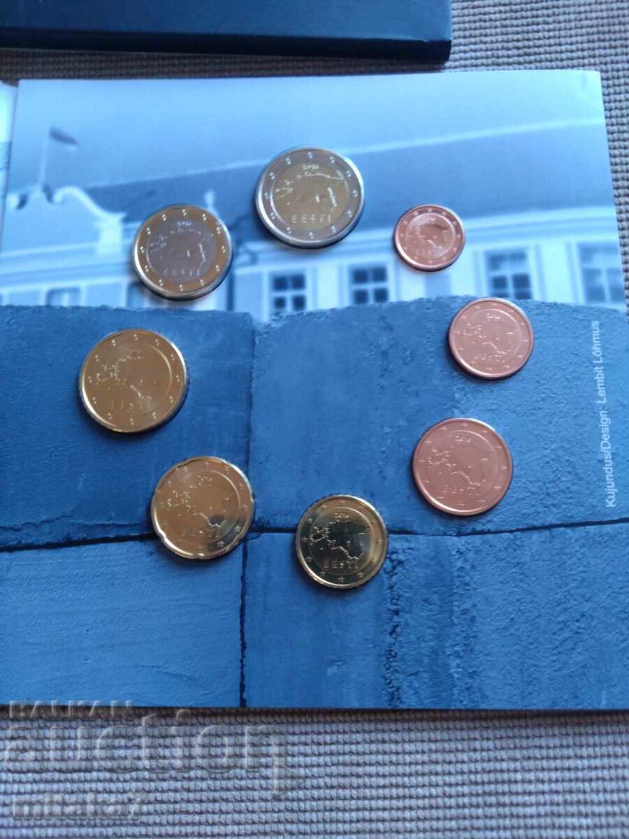 Сет монети 2016 година, Естония с цена € 27.61 | 54.00 лв.