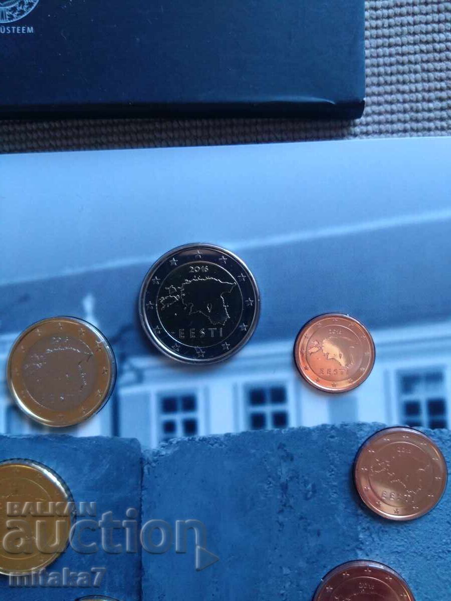 Аукцион Сет монети 2016 година, Естония